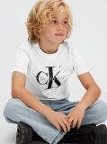 White Kids' Logo T-shirt  Kids Unisex