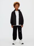 Black Woven Cargo Joggers  Boys