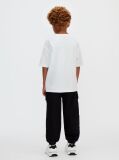 Black Woven Cargo Joggers  Boys