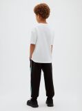 Black Tonal Monogram Colour-Blocked Joggers  Boys