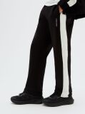 Black Colour-Blocked Terry Track Top And Joggers Set  Boys