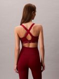 Red High Impact Sports Bra  Women