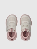 Pink Low Cut Velcro Sneakers  Girls