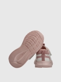 Pink Low Cut Velcro Sneakers  Girls