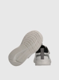 White Low Cut Velcro Sneakers  Kids Unisex