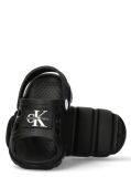Black Kids Velcro Sandals  Kids Unisex