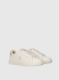 White Kids Low Cut Lace-Up Sneaker  Girls