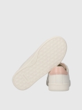 White Kids Low Cut Lace-Up Sneaker  Girls