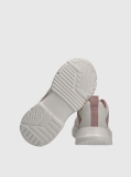 White Low Cut Lace-Up Sneakers  Girls