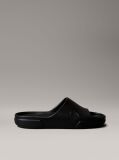 Black One-Piece Signature Logo Sliders  Men