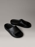 Black One-Piece Signature Logo Sliders  Men