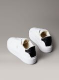 Λευκό Sienna - Δερμάτινα Platform Sneakers Με Λογότυπο  Γυναίκα