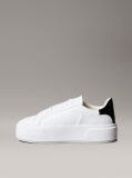 Λευκό Sienna - Δερμάτινα Platform Sneakers Με Λογότυπο  Γυναίκα
