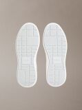 Λευκό Chunky Sneakers Από Δέρμα Με Ασημί Λεπτομέρεια  Γυναίκα