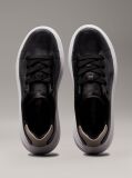Μαύρο Δερμάτινα Sneakers  Γυναίκα