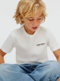 White Cotton Jersey T-shirt  Boys
