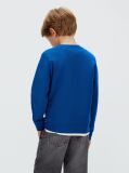 Blue Colourblock Sweatshirt  Boys