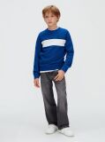 Blue Colourblock Sweatshirt  Boys