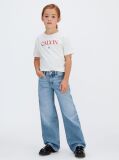 Blue High Rise Wide Leg Jeans  Girls