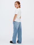 Blue High Rise Wide Leg Jeans  Girls