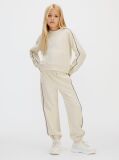 Grey Relaxed Piping Jogging Suit  Girls