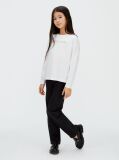 Λευκό Boxy T-shirt Με Λογότυπο  Κορίτσι