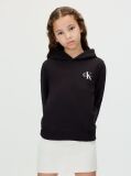 Black Kids' Relaxed Hoodie  Kids Unisex