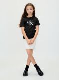 Black Kids' Logo T-shirt  Kids Unisex