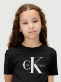 Black Kids' Logo T-shirt  Kids Unisex