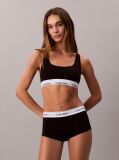 Μαύρο Bralette Χωρίς Επένδυση - Icon Cotton Modal  Γυναίκα