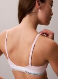 Ροζ Τριγωνικό Bralette Με Ελαφριά Επένδυση - Icon Cotton Modal  Γυναίκα