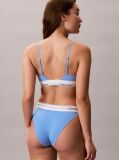 Μπλε Τριγωνικό Bralette Με Ελαφριά Επένδυση - Icon Cotton Modal  Γυναίκα