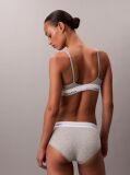 Γκρι Τριγωνικό Bralette Με Ελαφριά Επένδυση - Icon Cotton Modal  Γυναίκα