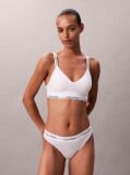 Λευκό Bralette Με Ελαφριά Επένδυση - Icon Cotton Modal  Γυναίκα