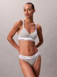 Γκρι Bralette Με Ελαφριά Επένδυση - Icon Cotton Modal  Γυναίκα