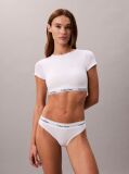 Λευκό Brazilian Σλιπ - Icon Cotton Modal  Γυναίκα