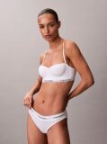 Λευκό Σουτιέν Μπαλκονέ Με Φαρδύ Λάστιχο - Icon Cotton Modal  Γυναίκα