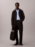 Blue Slim Striped Cotton Stretch Shirt  Men