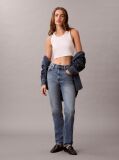 Denim Τζιν Με Mom Γραμμή  Γυναίκα