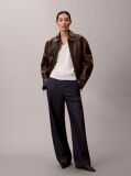 Black Ultra High Denim Trousers  Women