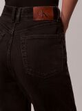 Black High Rise Tapered Jeans  Women