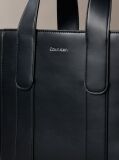 Μαύρο Μικρή Τσάντα Tote Από Ζακάρ Με Λογότυπο  Γυναίκα