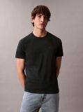 Πράσινο Κοντομάνικο T-Shirt Από Ελαστικό Βαμβάκι Και Slim Γραμμή  Άνδρας
