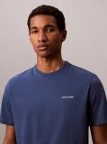 Blue Logo Crew Neck T-Shirt  Men