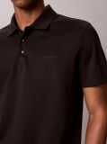Black Short Sleeve Tech Interlock Polo Shirt  Men