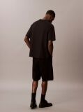 Black Logo Graphic Relaxed T-Shirt  Men