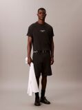 Black Logo Graphic Relaxed T-Shirt  Men