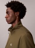 Green Padded Harrington Jacket  Men
