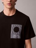 Black Calvin Klein Matches Graphic Tee  Men