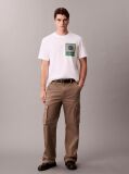 White Calvin Klein Matches Graphic Tee  Men